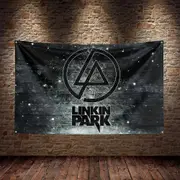 3x5ft Linkin Rock Music Flag Polyester Digital Printing Banner For Decor J0651 60 x 90cm