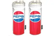 Helix Pepsi Pencil Case White 2 Pack