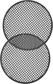 Yardwe 2pcs Car Speaker Decorative Cover Speaker Replacement Protection Net Durable Mesh for Automotive Home Audio Easy Install Refitting Accessory