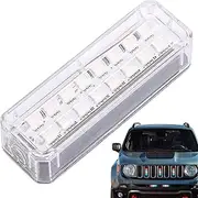 Solar Lights for Car - Motorcycle Auxiliary Lights Led Auxiliary Lights, Solar Powered Led Lights for, Traffic Caution Light, Led Driving & Off Road Lights, IP67 Waterproof, Enhanced Visibility F