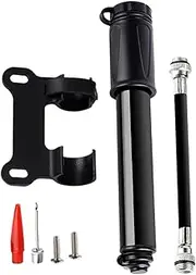 Bike Pump - Air Bicyycle Pump Inflator | Cycling Tire Pumps Portable Inflator | Compact Fast Inflation Tool with Hose Sports Equipment Maintenance Gear for Soccer Ball, Mountain Road Riding