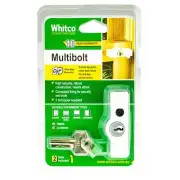 Whitco MULTIBOLT CYL4 High Security Window Lock - WHITE *Australian Brand