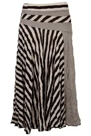Stripe Skirt--GOR-102241A3