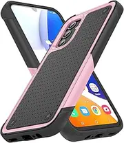[Asuwish] Mobile Phone Case for Samsung Galaxy A14 4G/A 14 5G/M14 Case with Glass Film Screen Protector Shockproof 14A LTE Slim Mobile Phone Cases Protective Glass Tempered Glass Screen Protector Phone