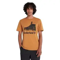 在飛比找森森購物網優惠-Timberland 男款仿舊靴子標誌圖案短袖T恤A626S