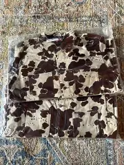 SUPREME VELVET COW PRINT CHORE COAT SS20 XL BNWT