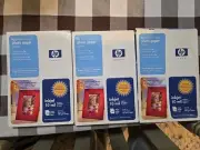 HP Premium Plus 4 X 6" Glossy Inkjet 10 mil Photo Paper 20 sheets Q1977a. Qty 3