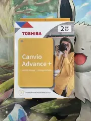 Toshiba Canvio Advance Plus 2 TB Portable Hard Drive - External - Honey