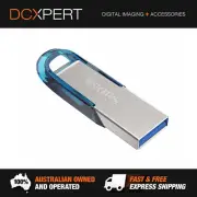 SANDISK 64GB ULTRA FLAIR CZ73 USB 3.0 DRIVE 150MB/S BLUE (SDCZ73-064G-G46B)