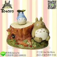 在飛比找樂天市場購物網優惠-日本宮崎駿 Totoro 龍貓 陶瓷音樂鈴/音樂盒 龍貓樹頭