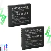 2x Battery for Panasonic DMW-BCF10 DMW-BCF10E DMW-BCF10PP CGA-S/106B S009