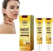 Collagen Bee Venom Eye Cream, Eye Cream for Dark Circles and Puffy Eyes, Eye Tightening Cream for Under Eye Wrinkles, Firming, Anti Wrinkles, Brightening, Moisturizing, Soothing (2pcs)