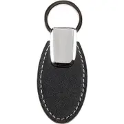 Rexel ID Oval Shape Key Ring PU Leatherette Oval Black