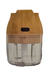 Electric Mini Garlic Chopper,Portable Wireless Onion Masher With Type-C Recharge