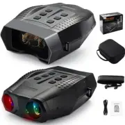 HD Digital 4X Zoom Night Vision Infrared Hunting Binoculars Scope W/Camera Video