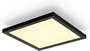 Philips Hue White Ambiance Aurelle Panel Light Black with Dimmer Switch, 30 x 30 cm, Dimmable, All White Shades, Controllable via App, Compatible with Amazon Alexa, Old Generation