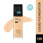 Maybelline Fit Me Matte+Poreless Liquid Foundation with Clay - 120 Classic Ivory