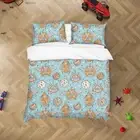 3D Spaceship Planet Space Pattern Quilt Cover Set Bedding Sets Pillowcases Queen