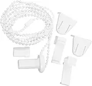 Luxshiny 1 Set Roller Blind DIY Accessories Beaded Ball Chain Fittings Control Mechanism for Easy Installation and Replacement of Roller Shutter Parts