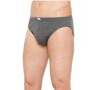 Holeproof Cotton Rib Dark Grey Mens Briefs Jocks Undies Underwear