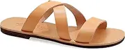 [EMMANUELA handcrafted for you] Emmanuela Ancient Greek Style Leather Sandals for Men, Quality Handmade Open Toe Men's Sandals, Slide on Summer Shoes, Slider Strappy Mules