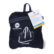 Flightmode Foldable 35L 420d Polyester Fabric Duffel Bag - Black