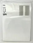 BRAND NEW SEALED IKEA LILL SHEER CURTAINS 2 PANELS 98”x110” WHITE
