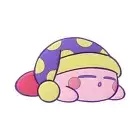 Nintendo Kirby Of The Stars Silicon hand mirror From Japan #198
