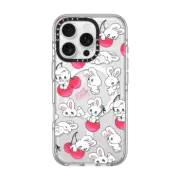 iPhone 16 Pro Clear Case MagSafe Compatible Cherry Mix
