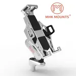 MHK MOUNTS 三角台握把固定座組 CNC鋁合金手機架 重型機車手機架 摩托車鋁合金手機架 手把螺絲
