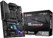MSI MPG B550 Gaming Plus AM4 ATX MB 4xDDR4 4xPCIE 2xM.2 HDMI DP RAID LAN 6xSATAIII 2xUSB3.2 8xUSB2.0