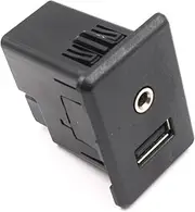 Fit for Fiat USB AUX Port Adapter Audio Player and USB Socket Car Accessories 795405018