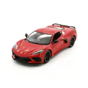 Maisto Licensed 1:18 Scale Chevrolet Corvette Stingray Coupe 2020 Diecast Model Car Red