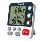Digital Cooking Timer with Large Screen Stopwatch Reminder Clock Experiment