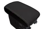 Console Lid Pull Over Cover Leather for Subaru Tribeca 2006-2014 Beige Stitch