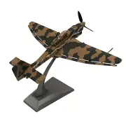 1/72 WWII German Air Force Stuka Ju-87 Bomber Model Military Fighter Ornaments