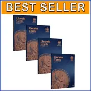 Comprehensive Lincoln Cent Coin Folders - Four Volume Collection for Collectors