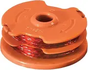 WORX WA0007 Grass Trimmer Line for WORX WG118E & WG119E - Heavy Duty Replacement Line Spool with 2 x 5 m Length & 1.65 mm Diameter, Orange