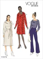 Vogue Misses Tunic, Dress and Belt Pattern Easy Size 6-8-10-12-14 Uncut