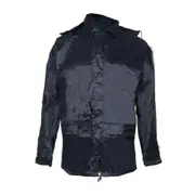 WS WORKWEAR Lightweight Waterproof Nylon Mesh Lining Rain Jacket - Navy