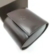 Patek Philippe Watch Case Roll Travel Brown Leather Pouch AD VIP Service Gift