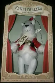 FanciFollies Tiny Troupe Ornament Pepin the Polar Bear