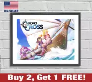 Chrono Cross Poster 18" x 24" Print Anime 90s Wall Art Retro Decor