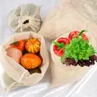 Filter Reusable Produce Bags Cotton Mesh Grocery Bags Kitchen Gadget