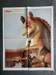 Jar Jar Binks/Star Wars Rolling Stone Magazine Covers 2 Sided Poster 1999