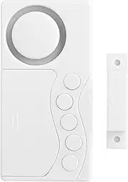 2 Refrigerator Door Alarm, Door Window Delay Sensor, Fridge Door Alarm with Delay Delay Closing Doorbell Reminder Wireless Guard Window Door Magnet Sensor Detector Buniq