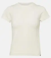 [Extreme Cashmere] Extreme Cashmere N°292 America cotton and cashmere T-shirt One Size white