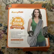 FURRY FIDO Pet Sling Soft Carrier Up To 13 LBS ~New