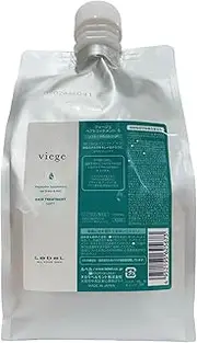 Lebel Cosmetics Lebel Vigier Treatment S, 33.8 fl oz (1,000 ml), Refill, Silver, 0.3 gal (1.0 L) x 1