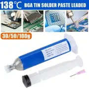 30g/50g/100g 138℃ Low Temperature Lead-Free Solder Paste SMT Melt Melting Point